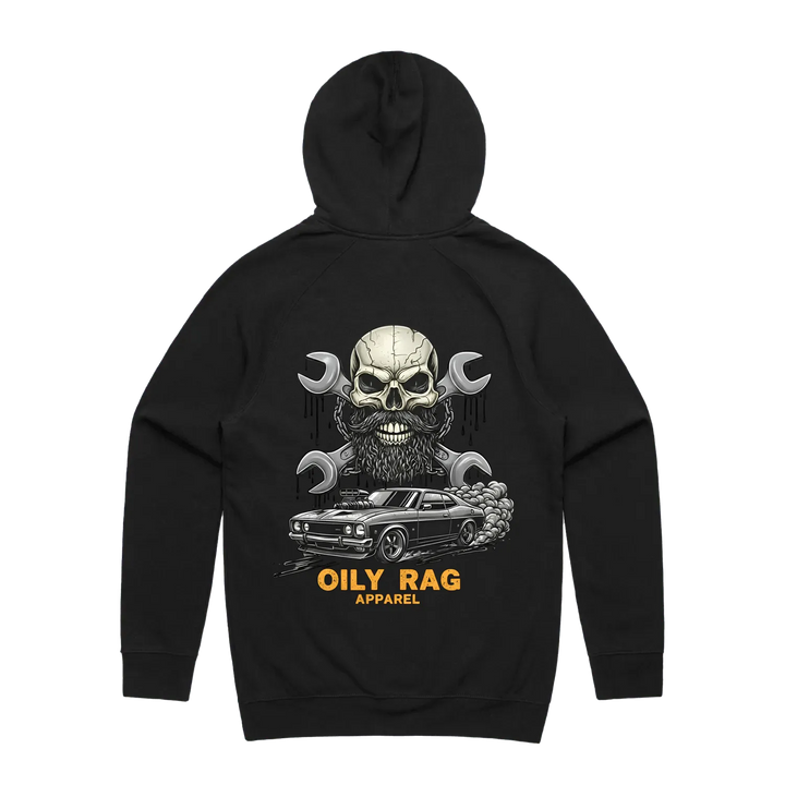 Black back flat lay