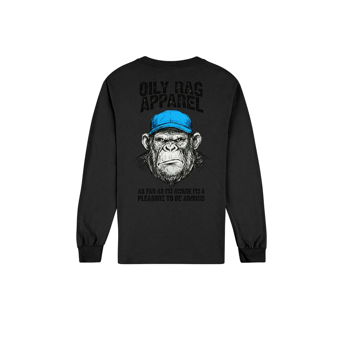 Black back flat lay