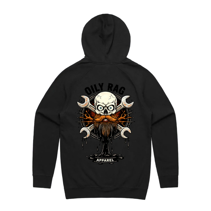 Black back flat lay