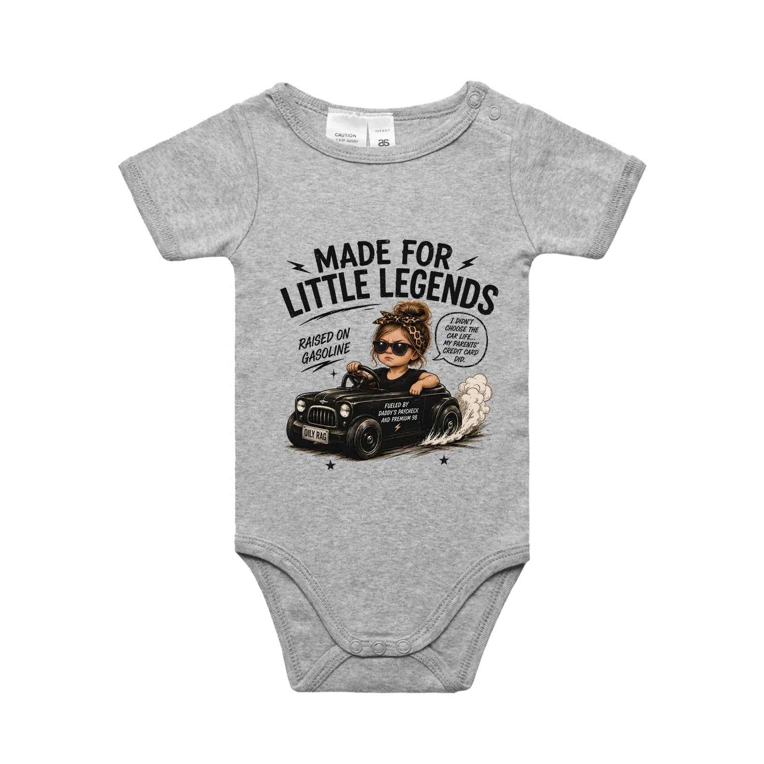 Grey Marle front flat lay