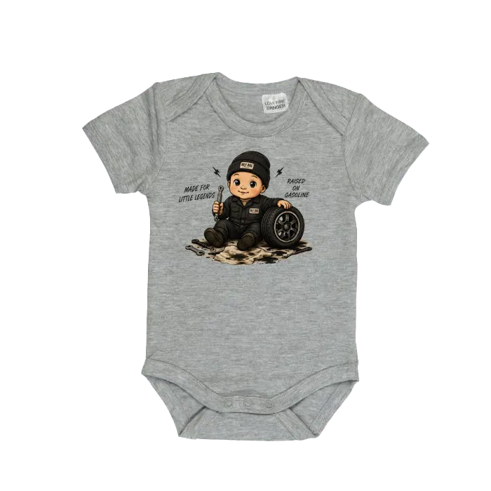 Heather Grey front flat lay