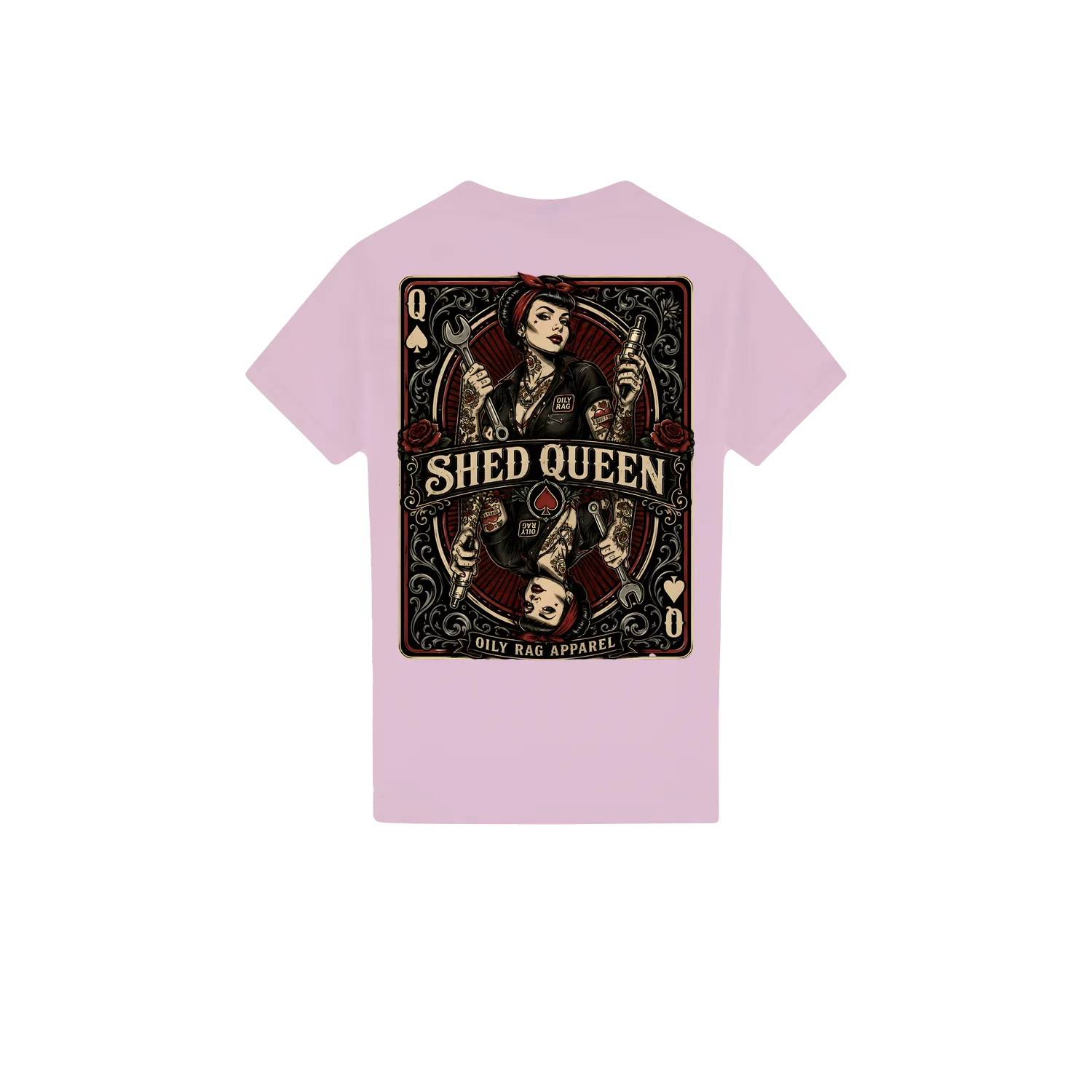 Light Pink back flat lay