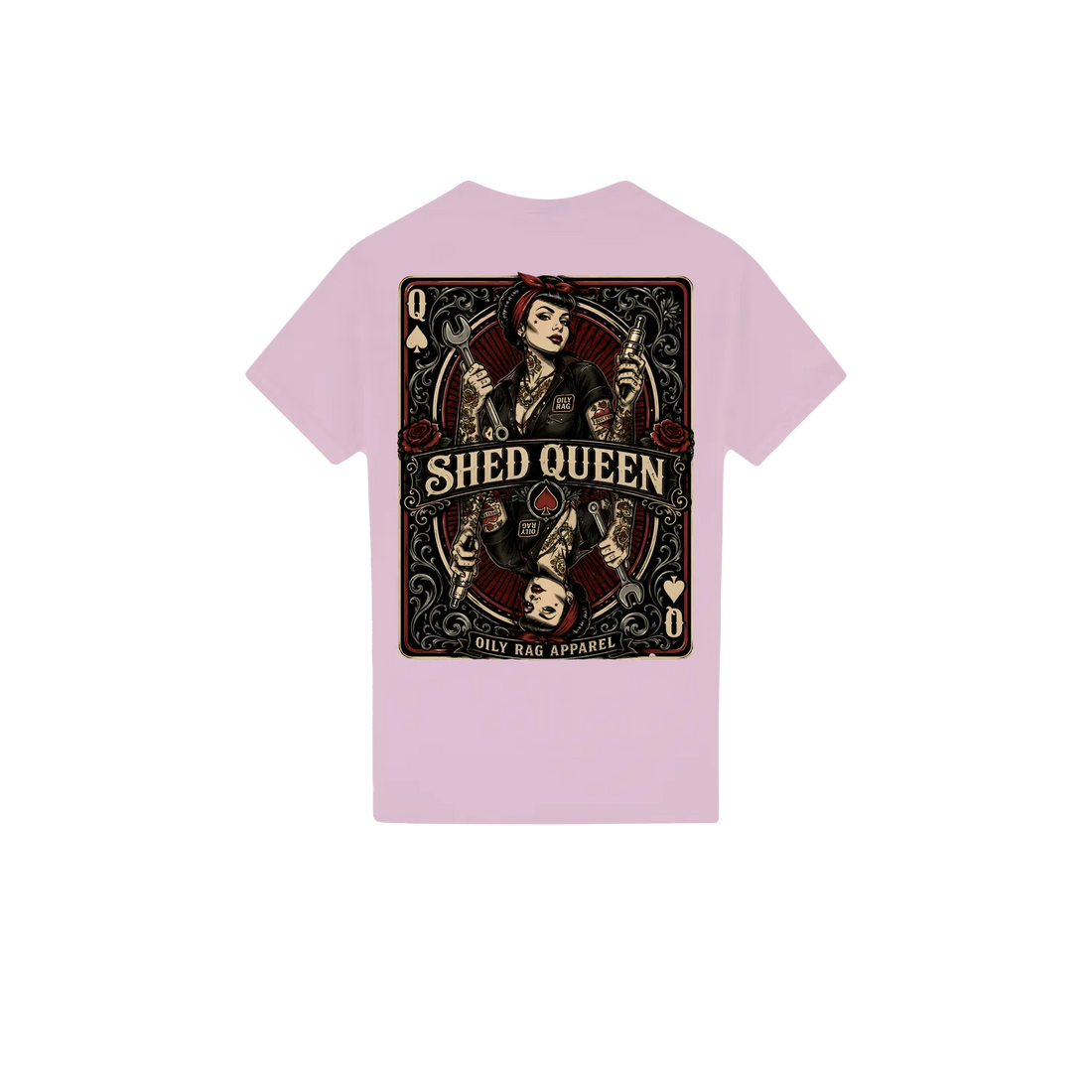 Light Pink back flat lay