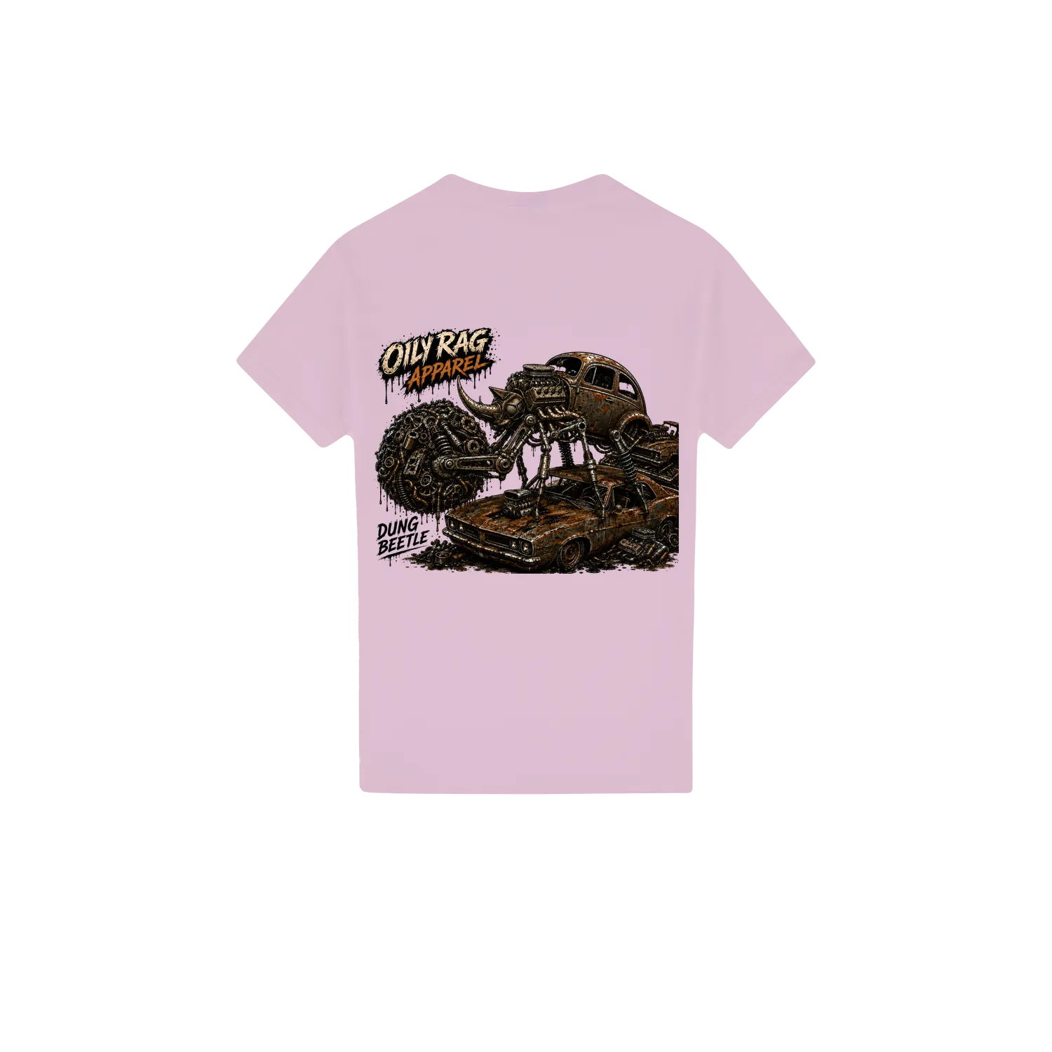 Light Pink back flat lay