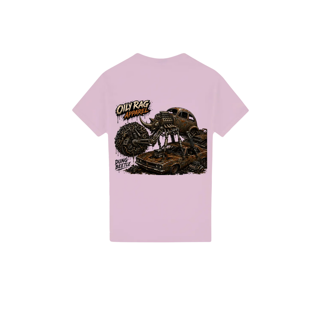 Light Pink back flat lay