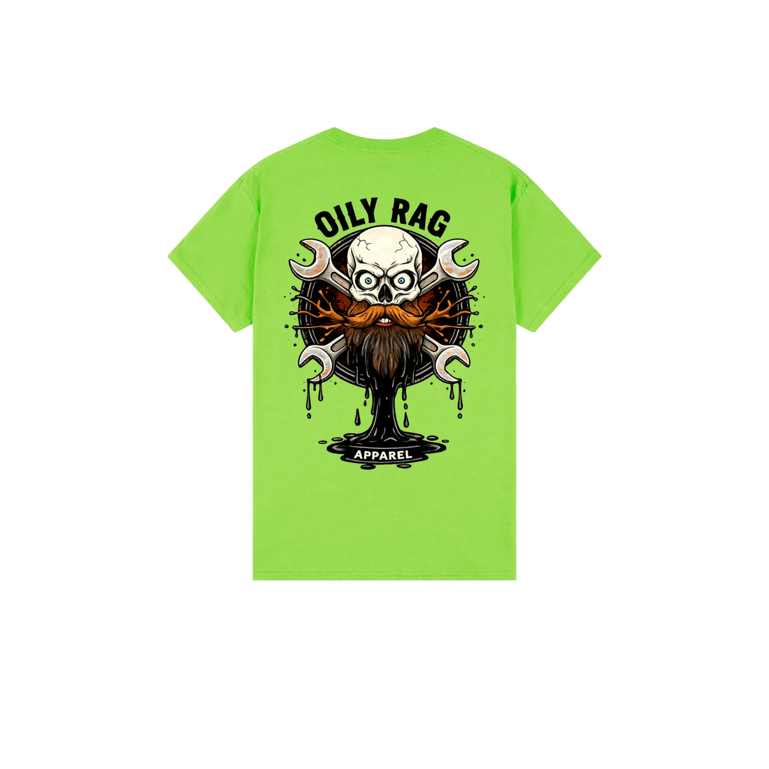 Lime back flat lay