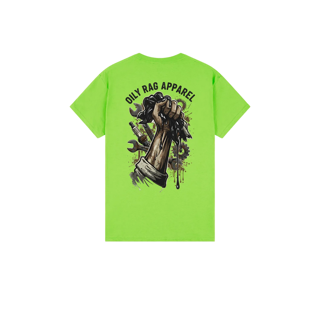 Lime back flat lay