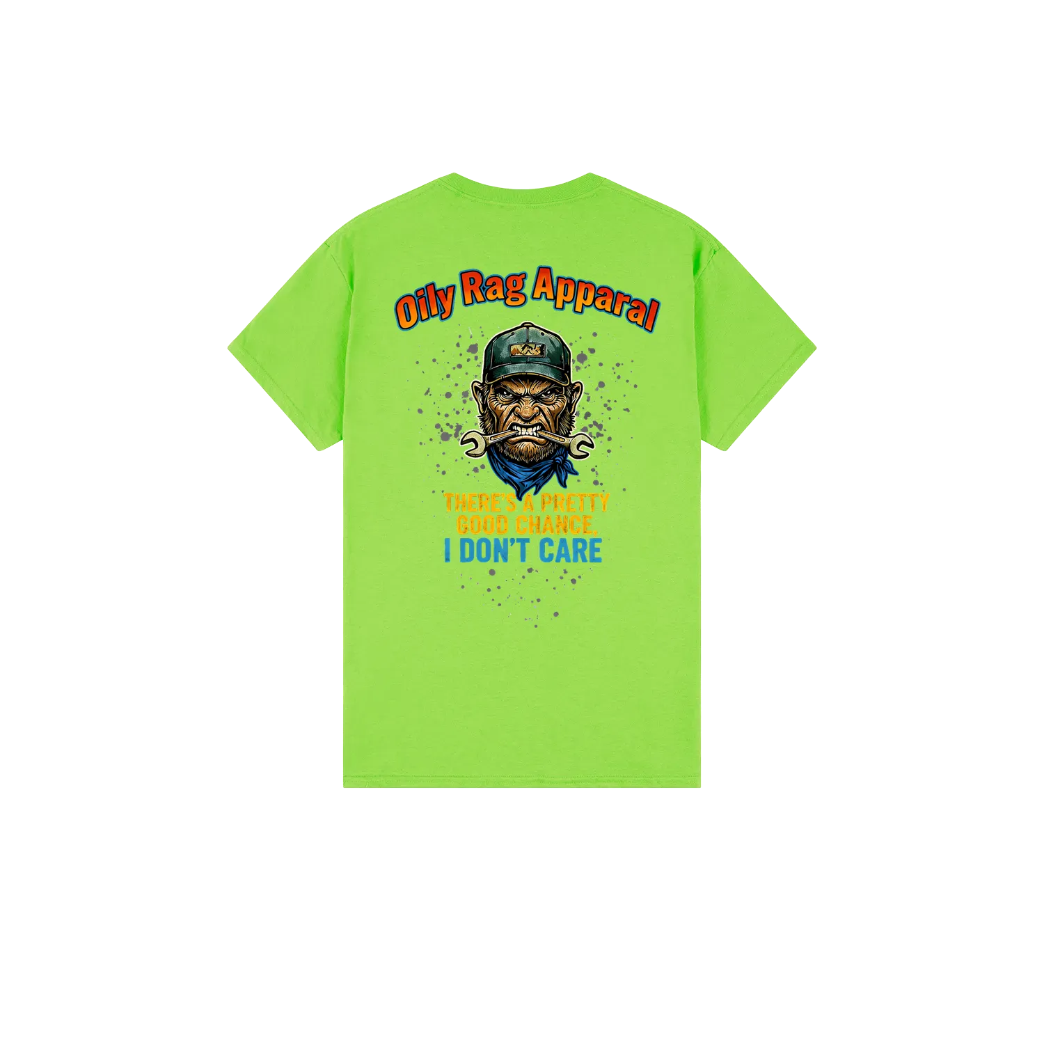 Lime back flat lay