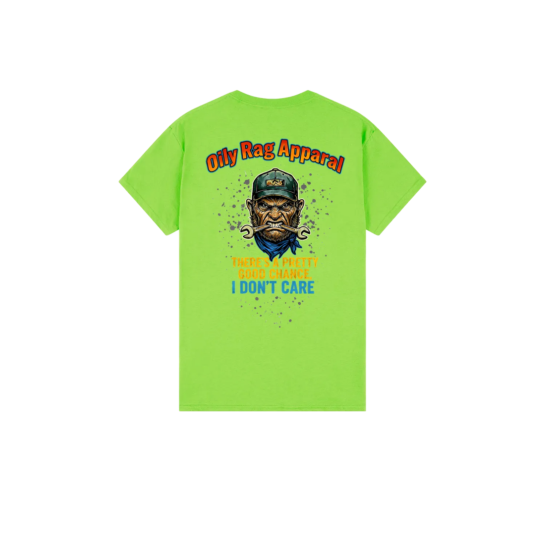Lime back flat lay
