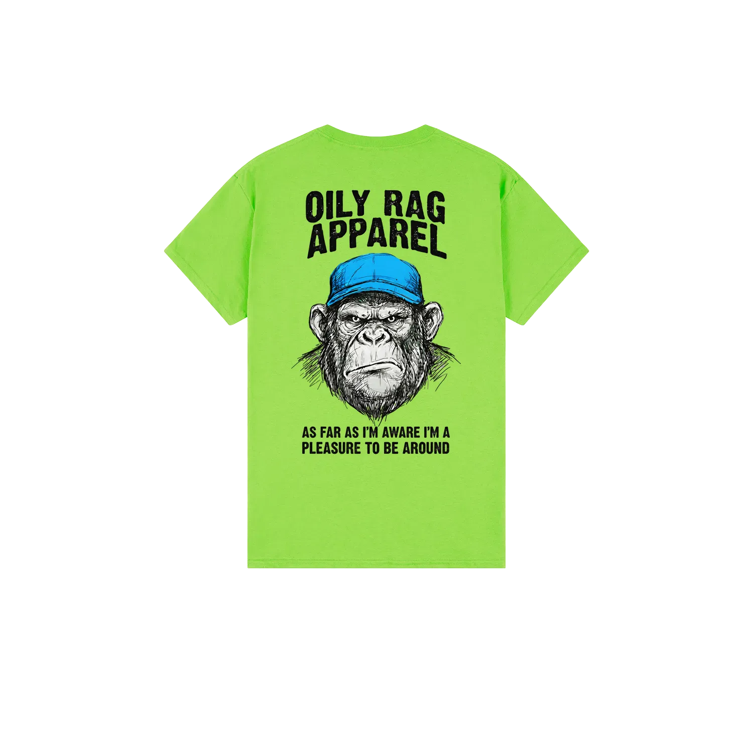 Lime back flat lay