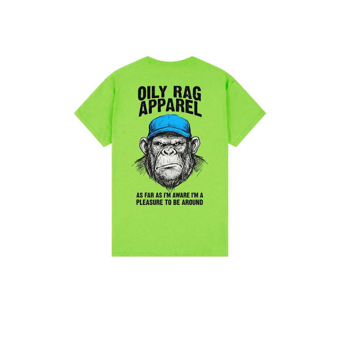 Lime back flat lay