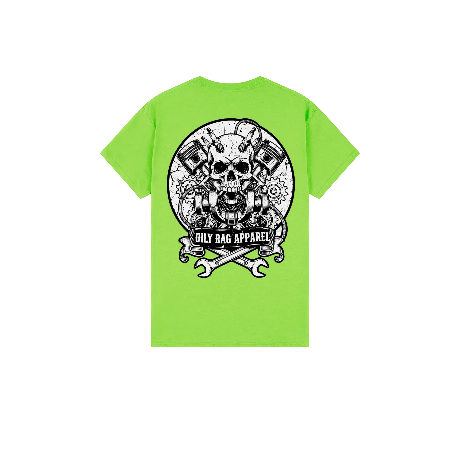 Lime back flat lay