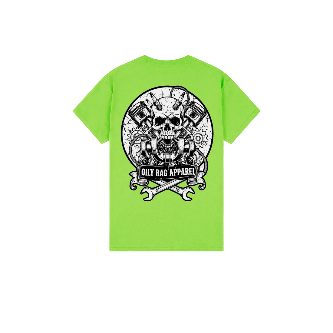 Lime back flat lay