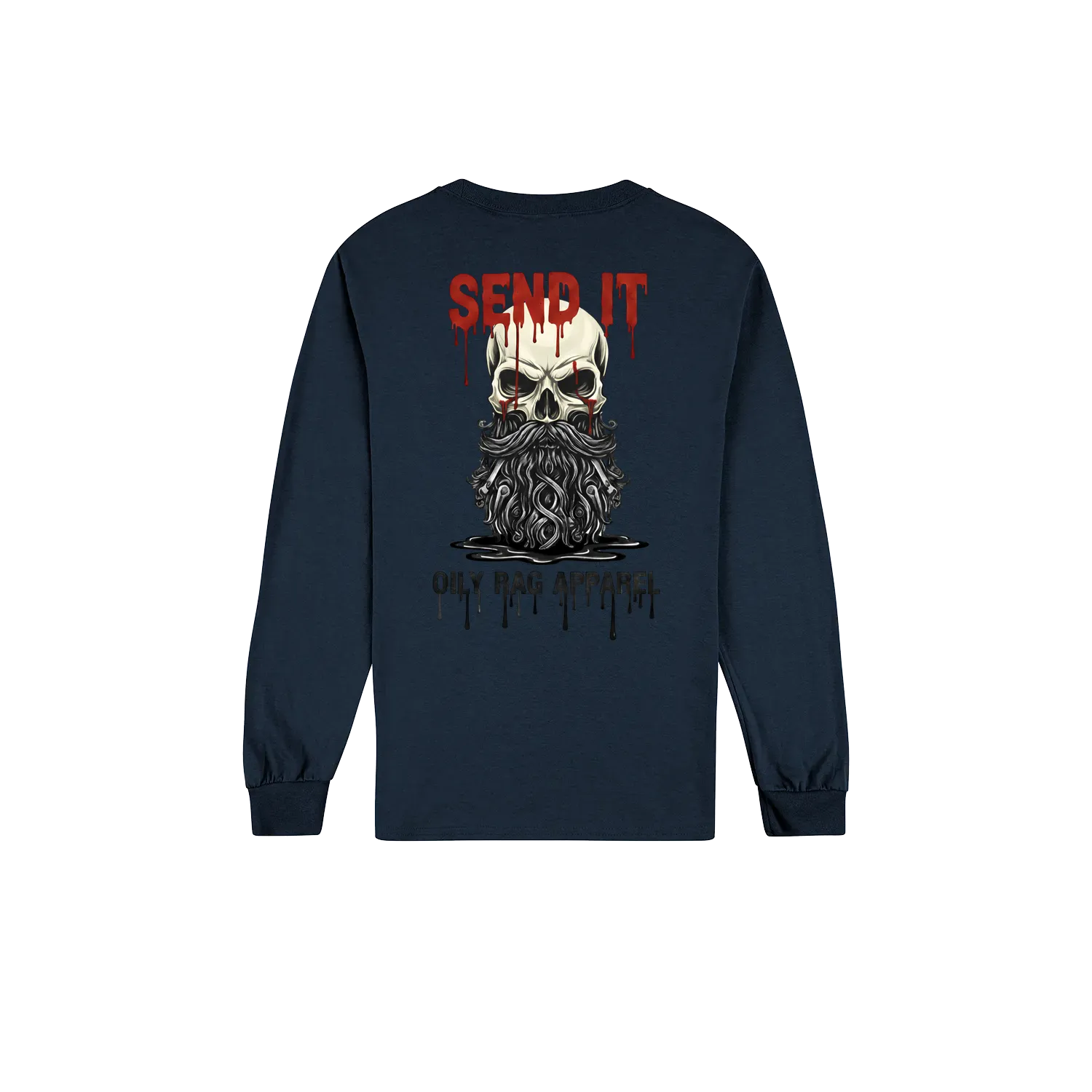 Navy back flat lay