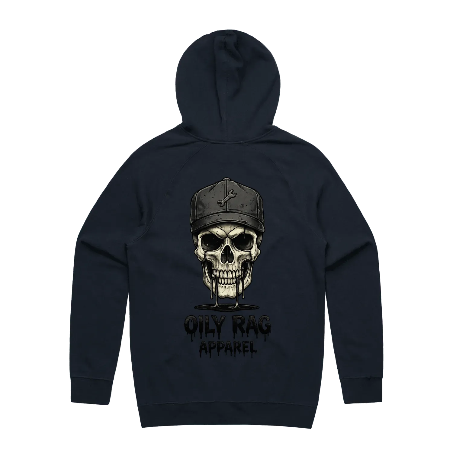 Navy back flat lay