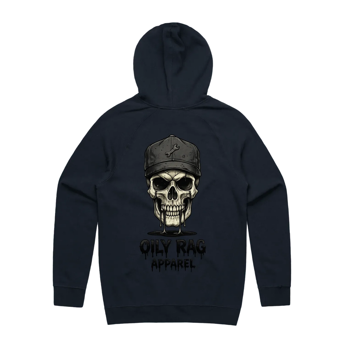 Navy back flat lay