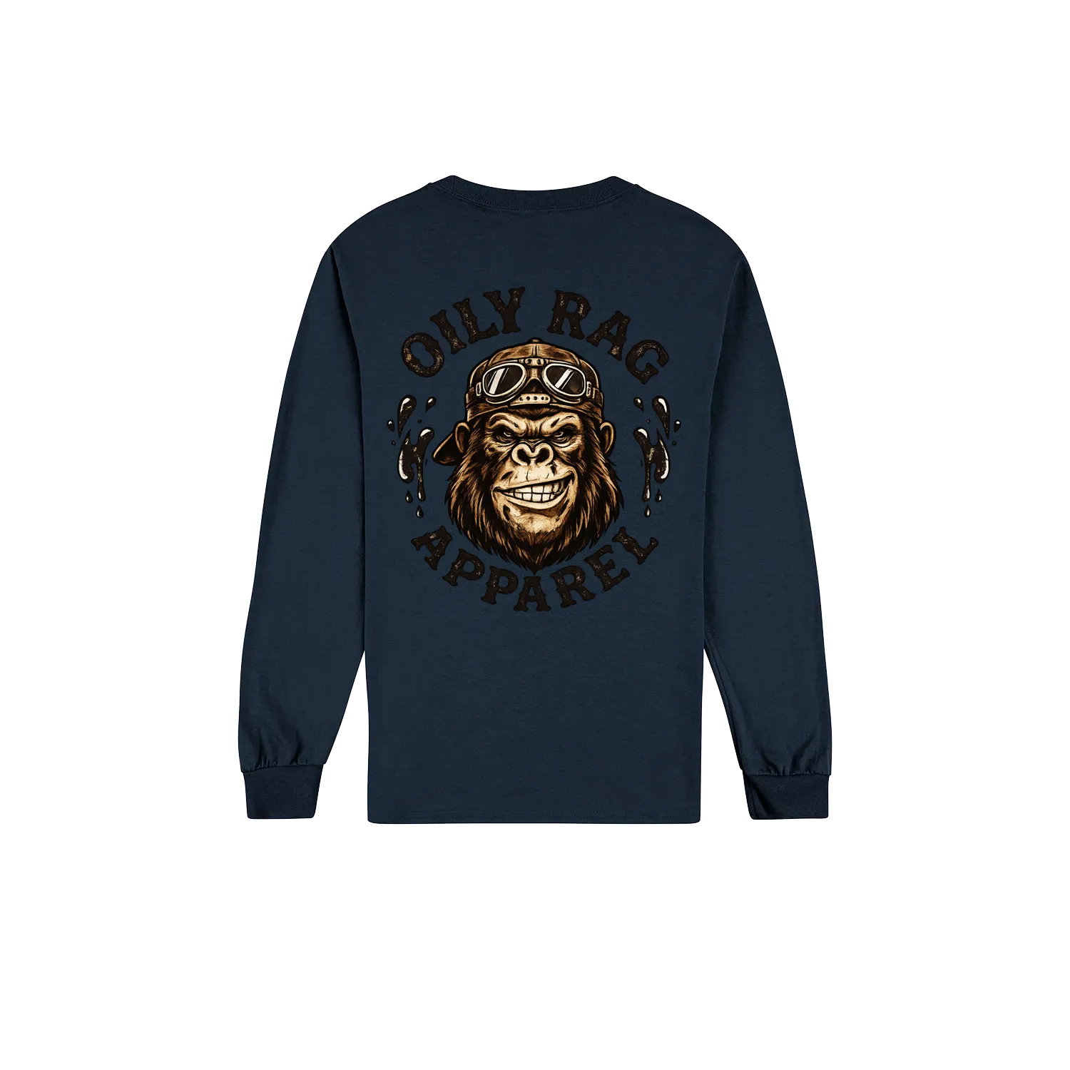 Navy back flat lay