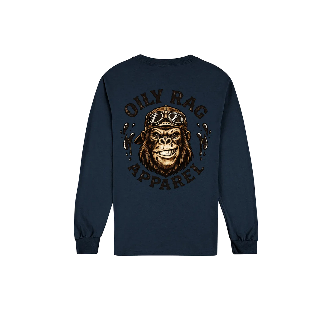 Navy back flat lay