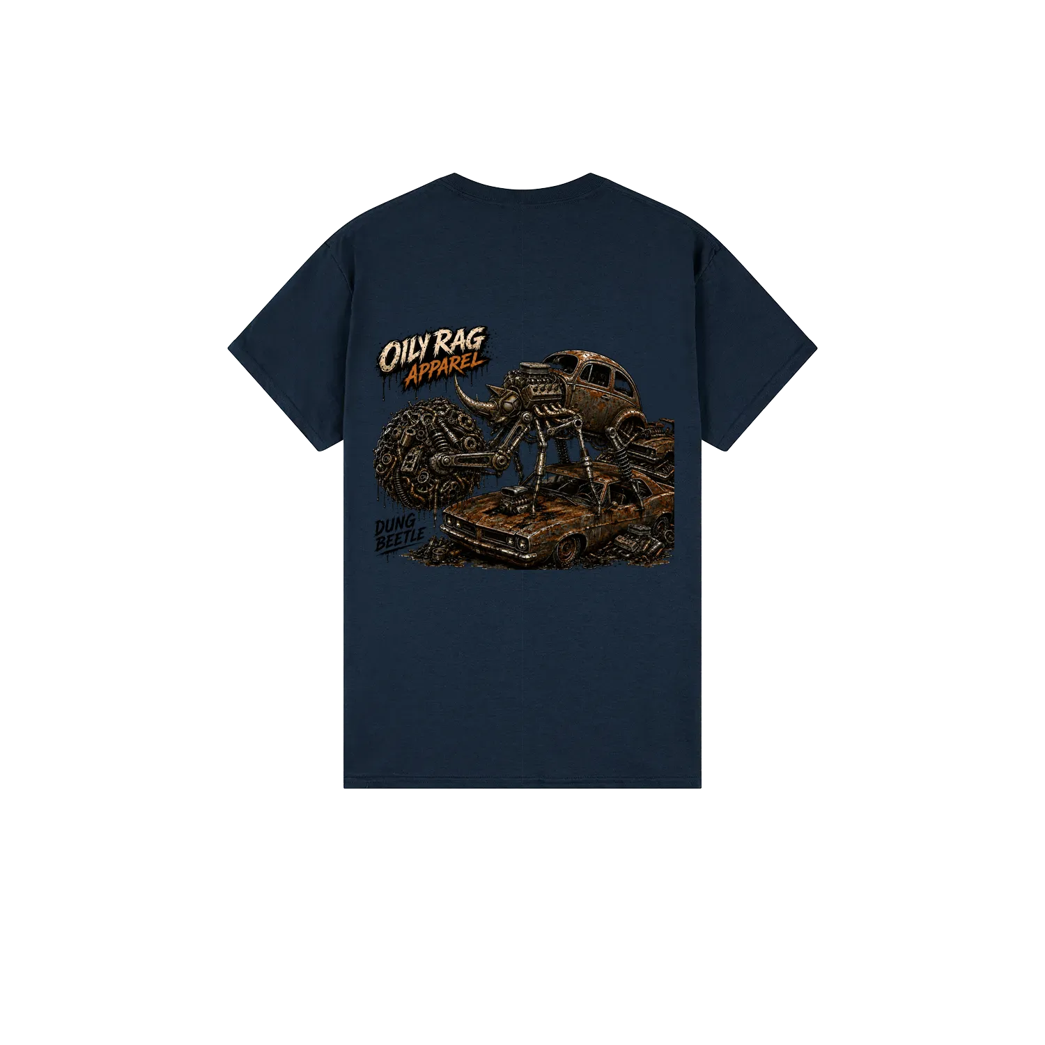 Navy back flat lay