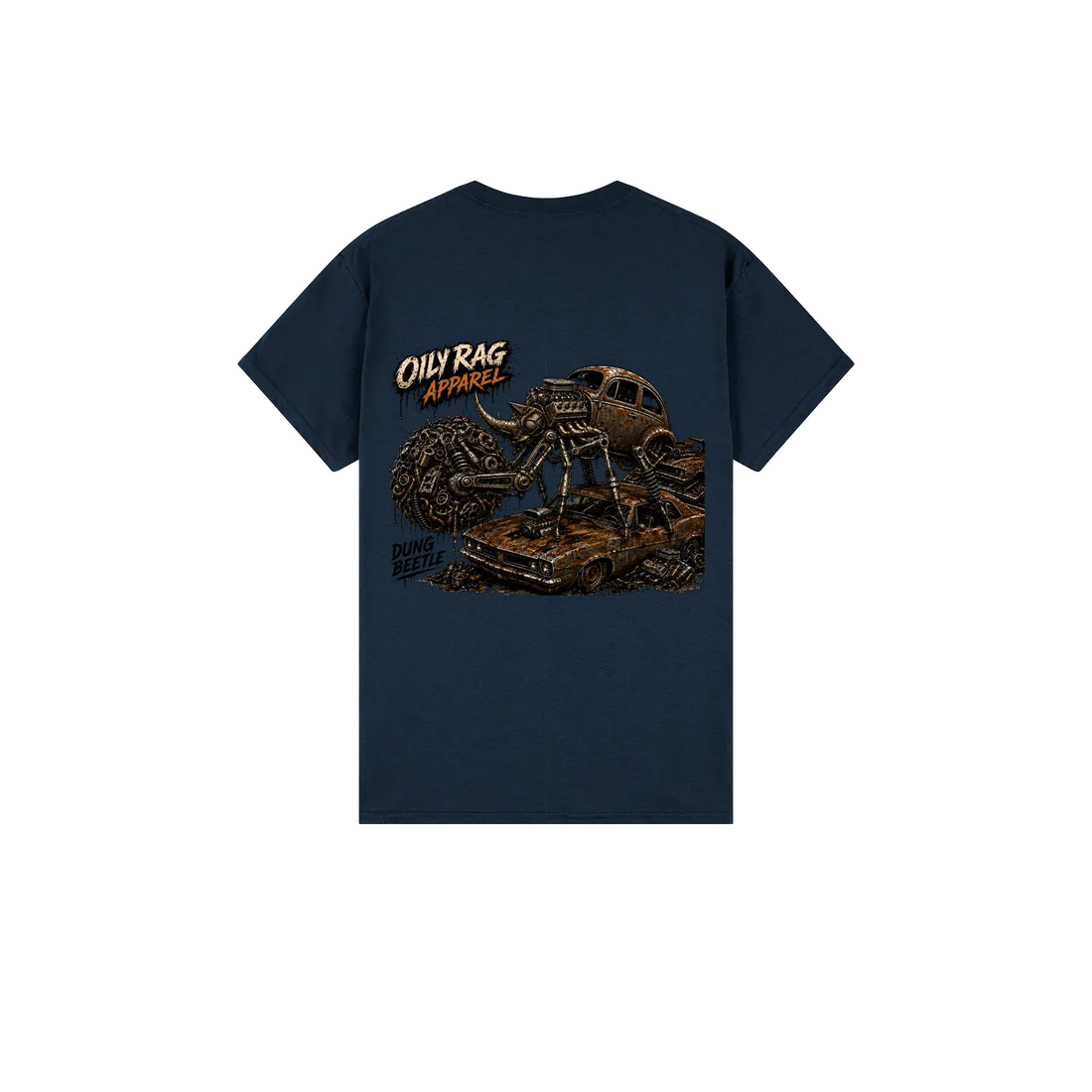 Navy back flat lay