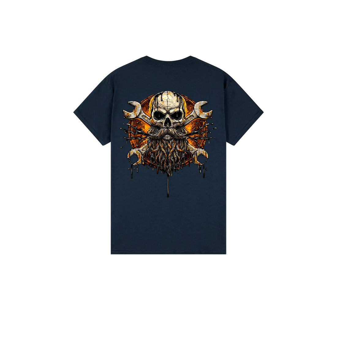Navy back flat lay