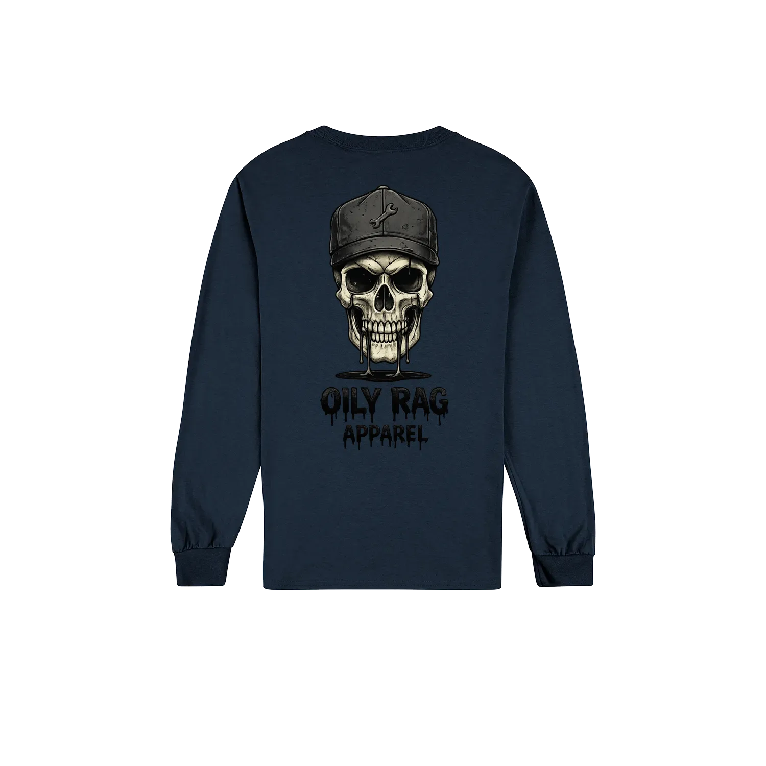 Navy back flat lay