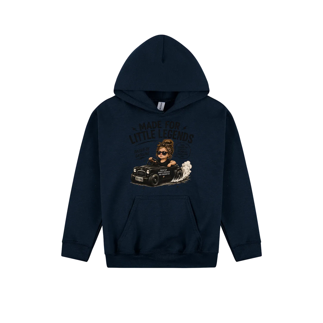 Navy front flat lay