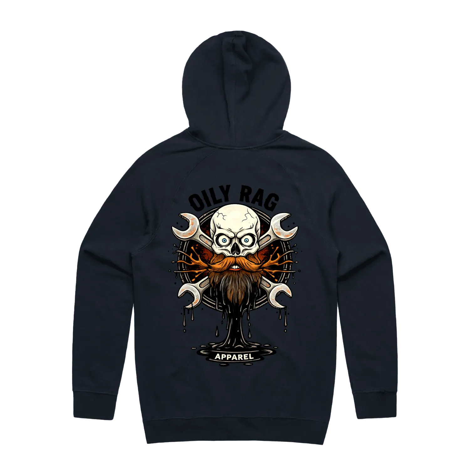 Navy back flat lay