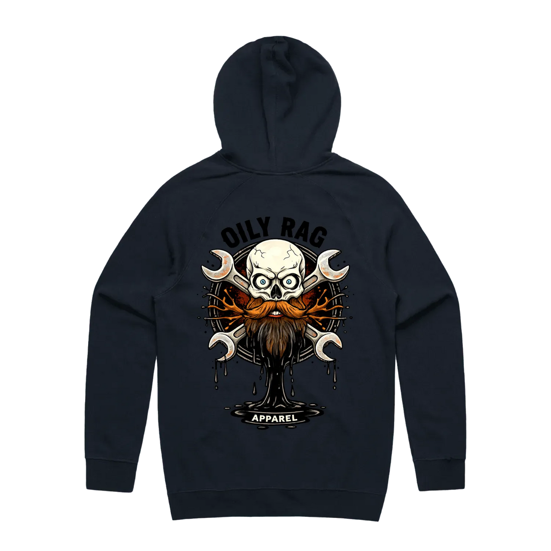 Navy back flat lay
