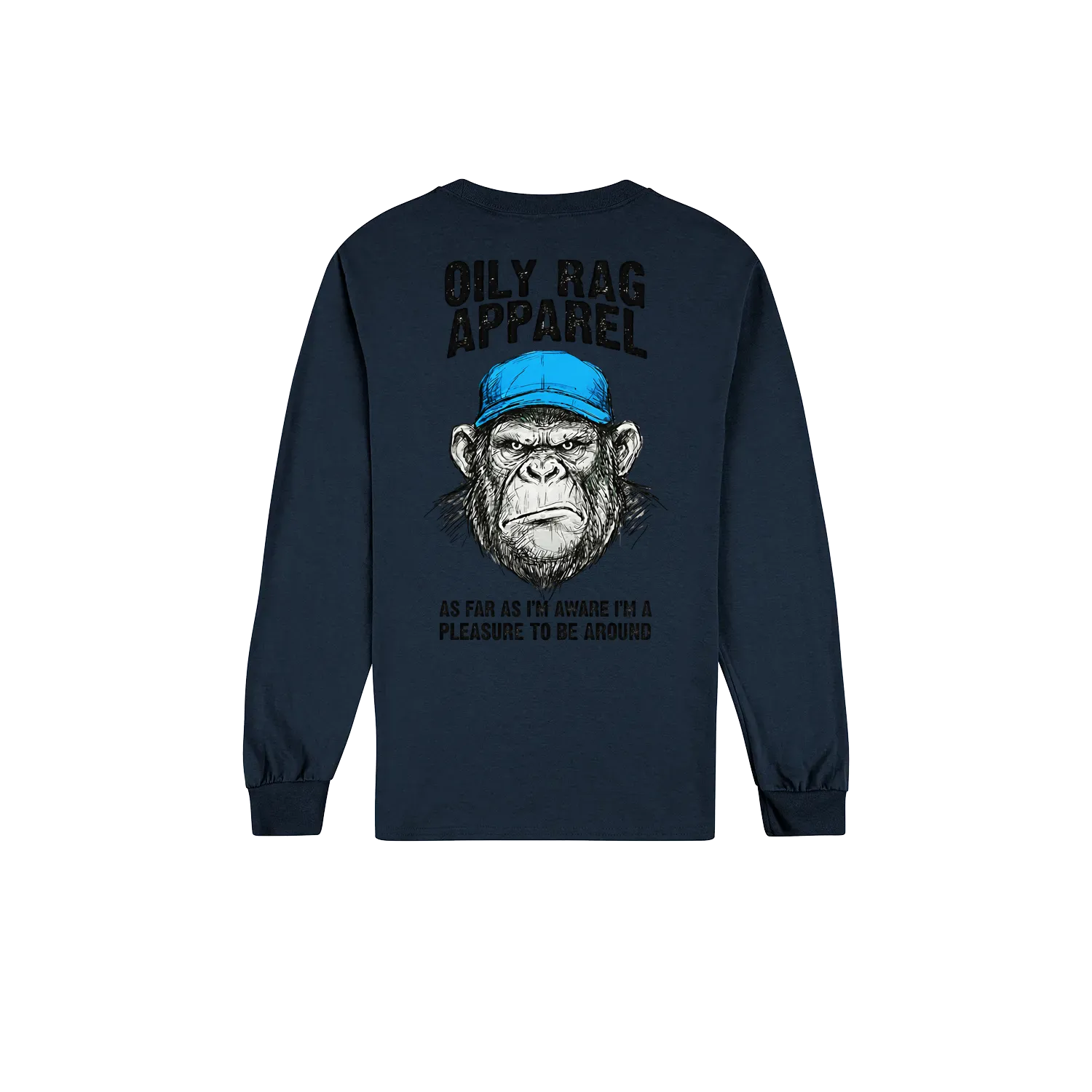 Navy back flat lay