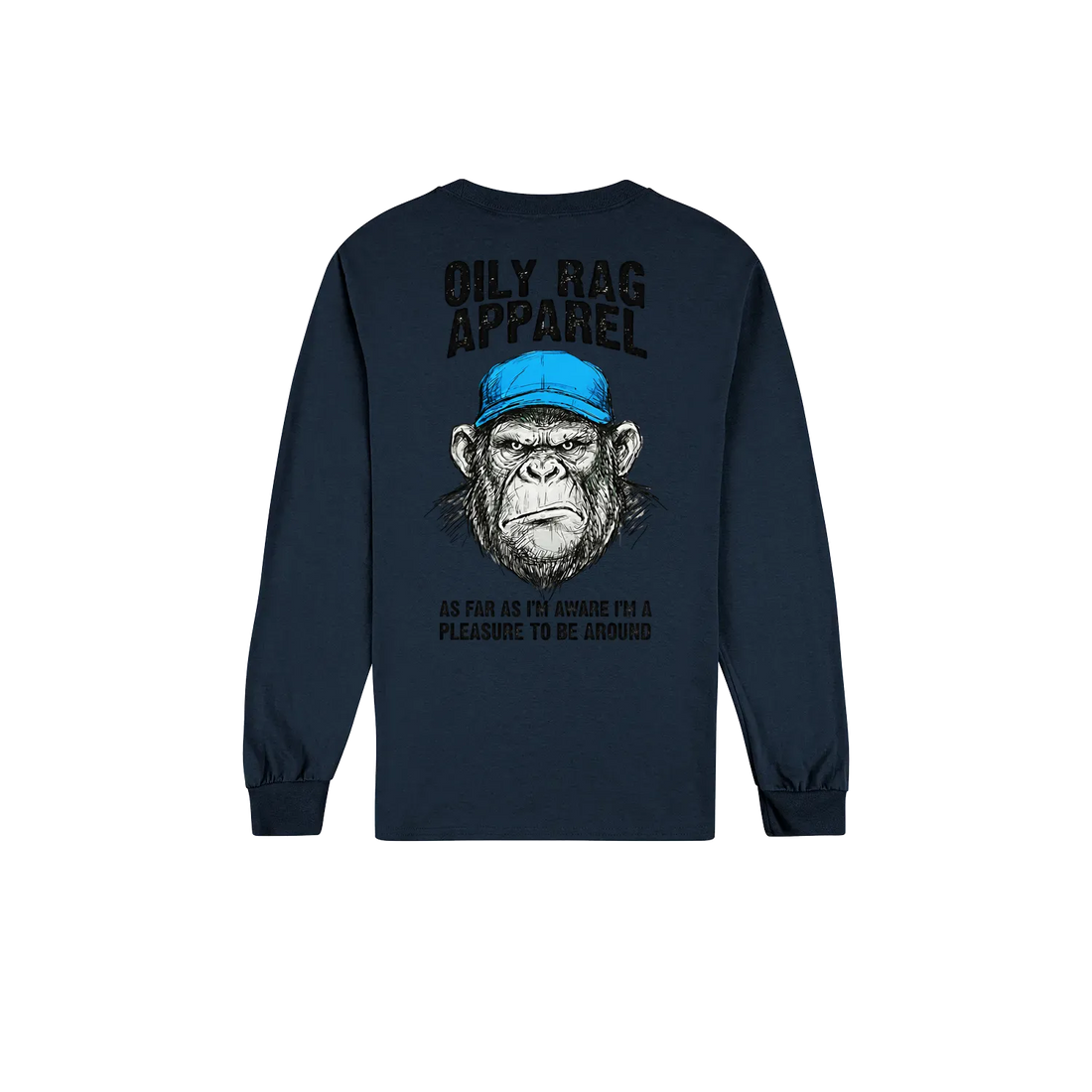 Navy back flat lay