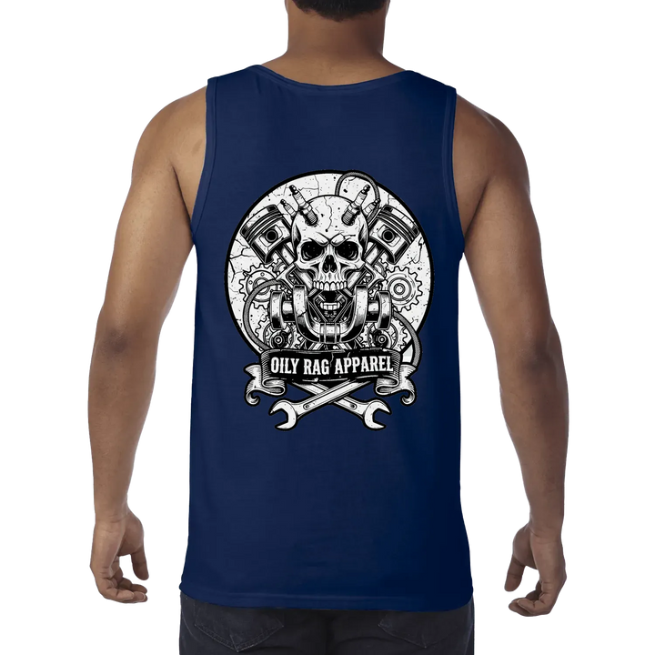 Navy back flat lay