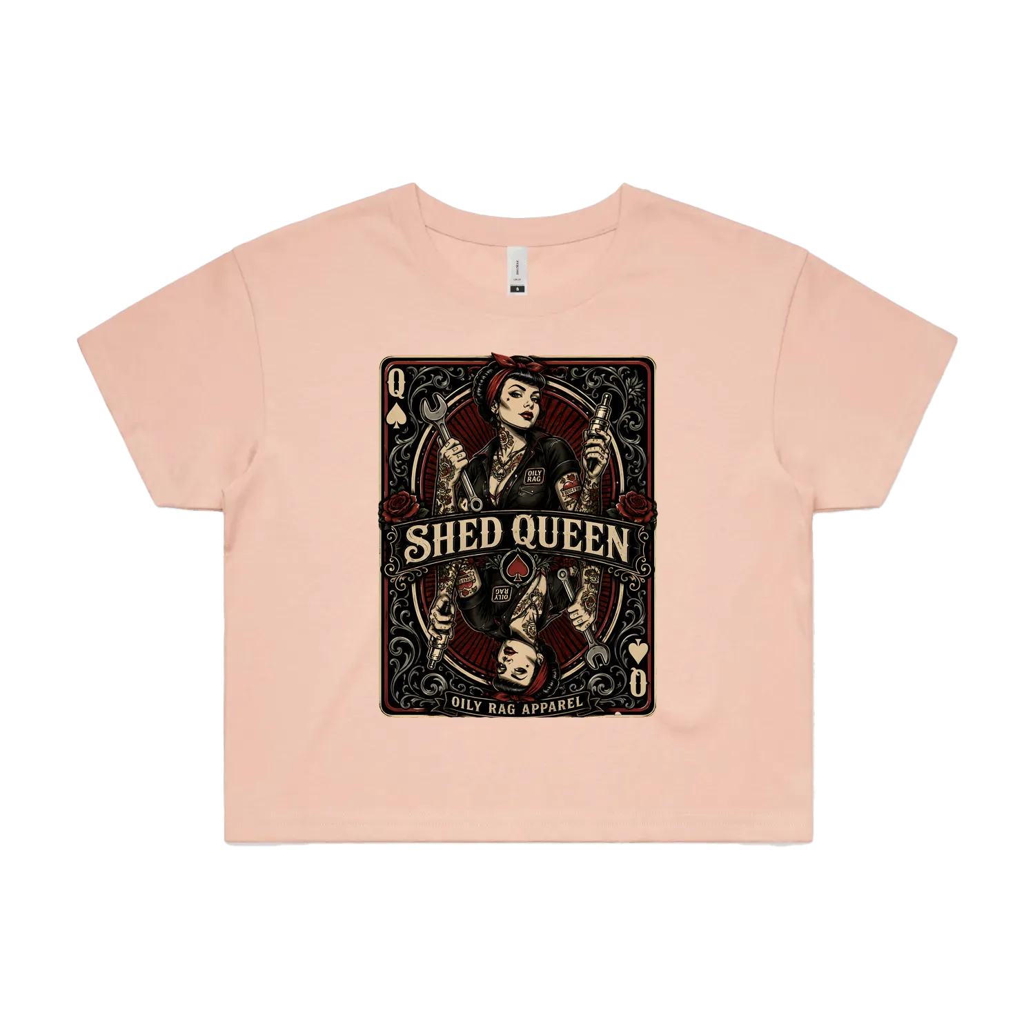 Pale Pink front flat lay