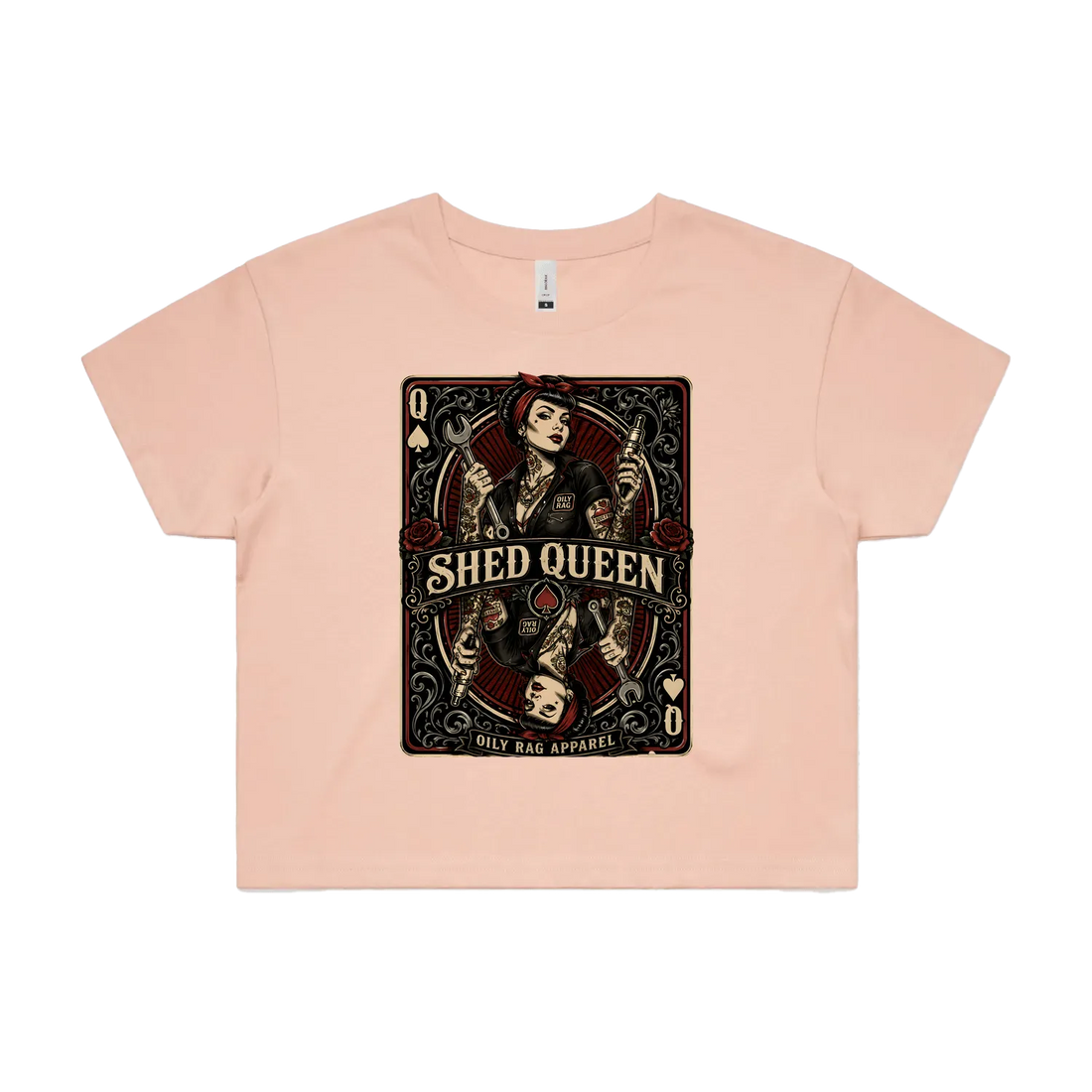 Pale Pink front flat lay