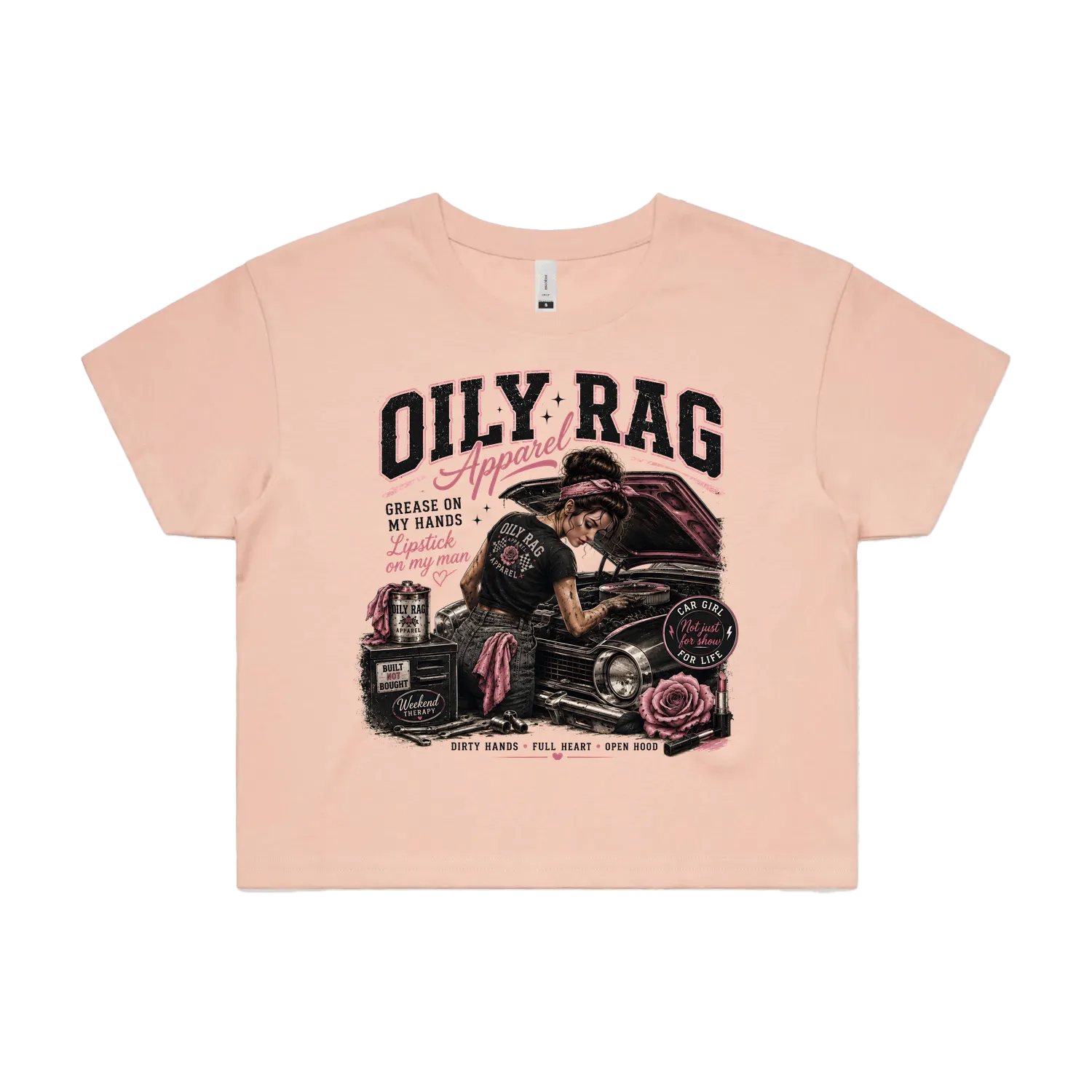 Pale Pink front flat lay