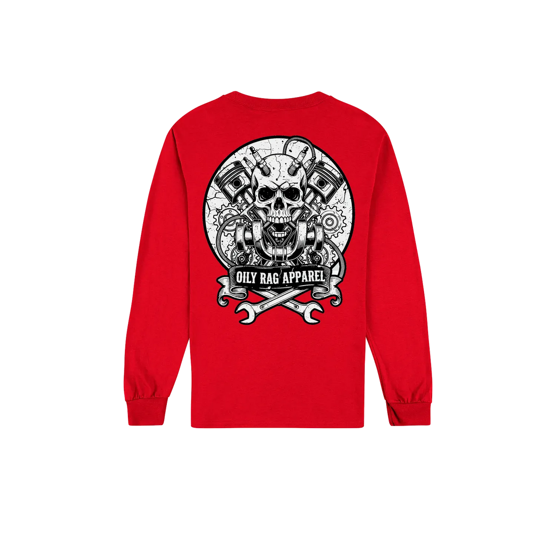 Red back flat lay