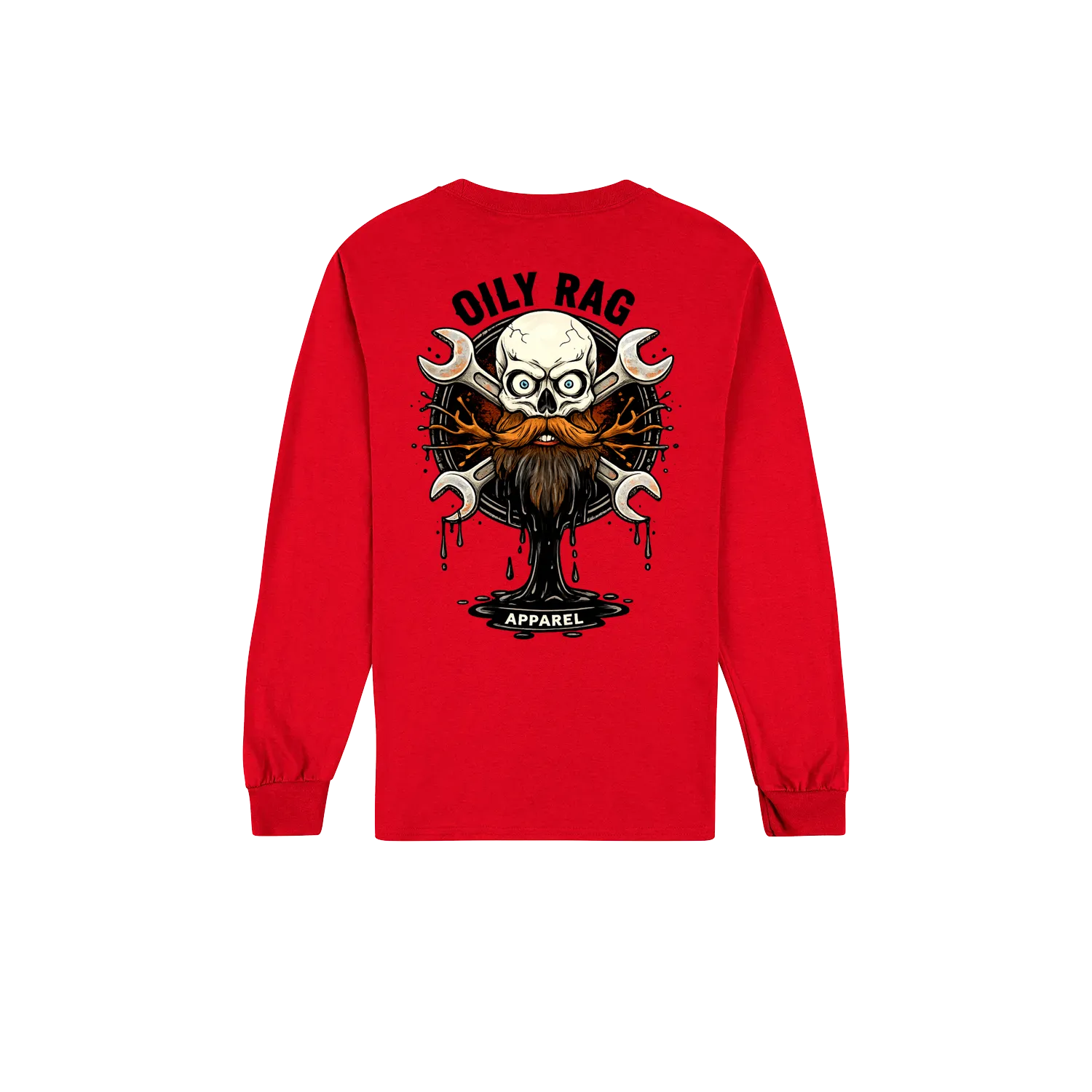 Red back flat lay