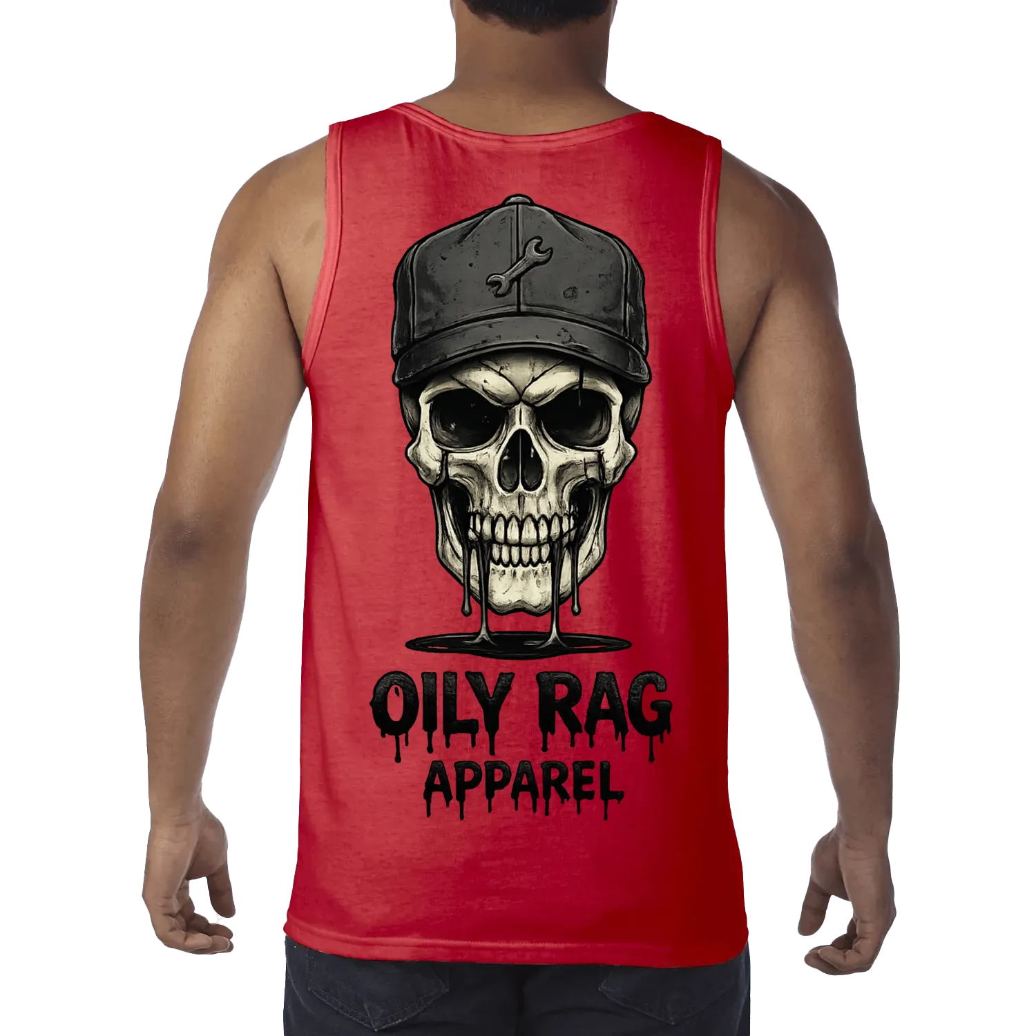 Red back flat lay