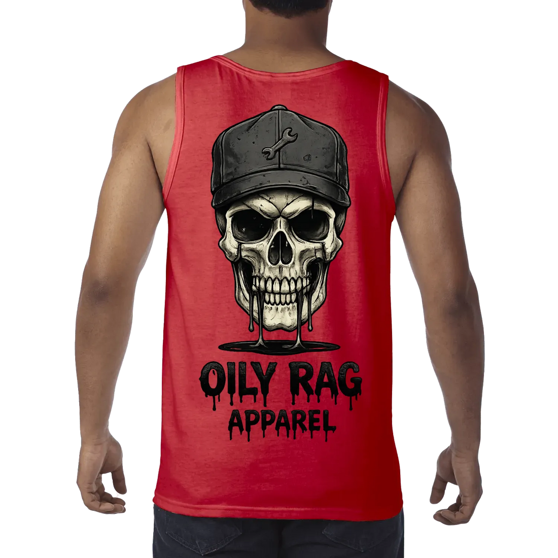 Red back flat lay