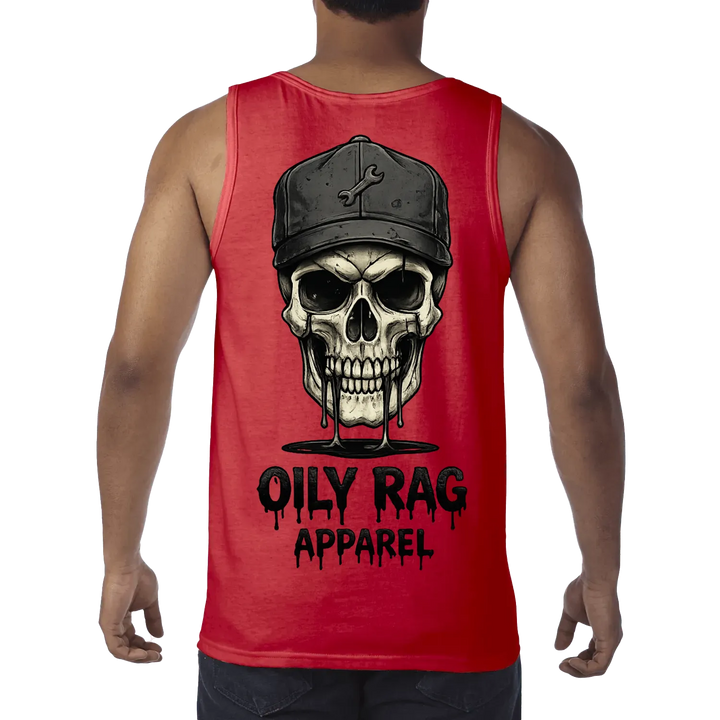 Red back flat lay