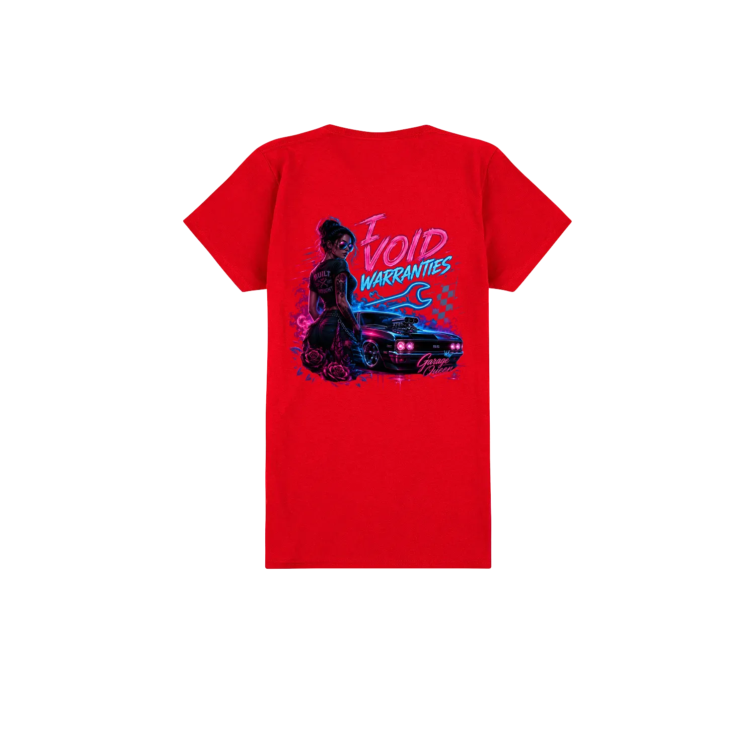 Red back flat lay