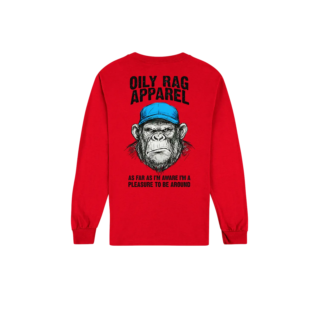 Red back flat lay