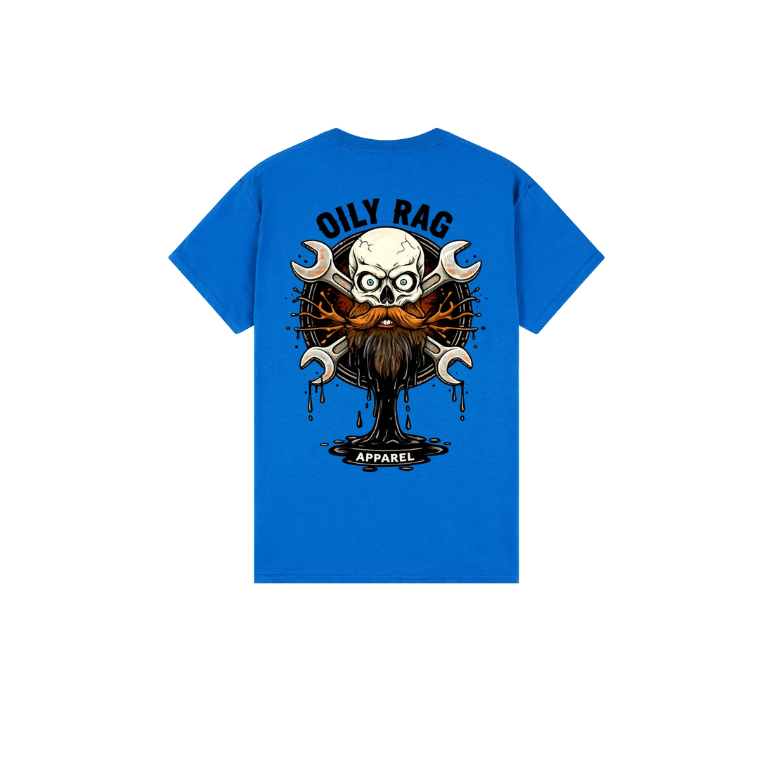 Royal back flat lay