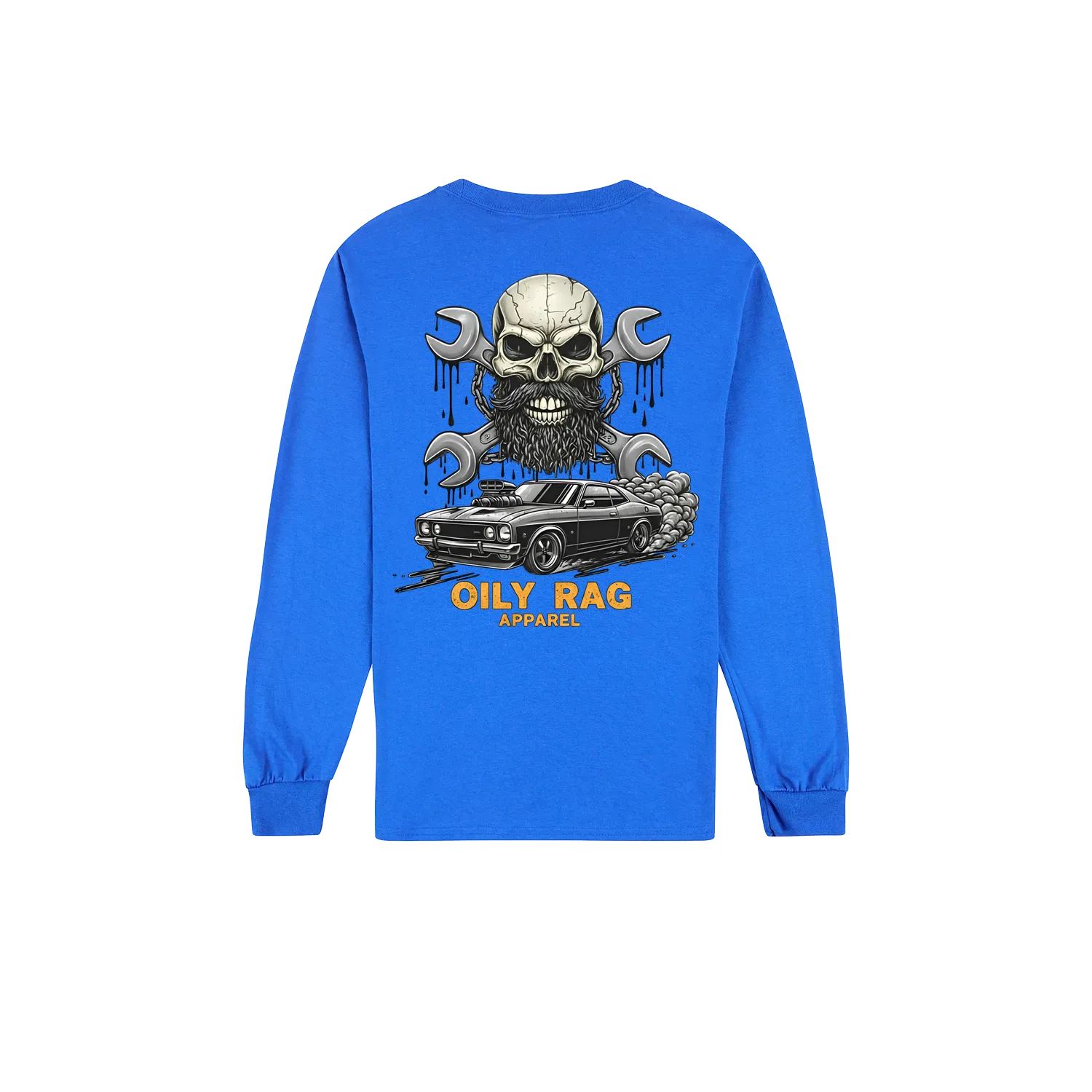 Royal back flat lay