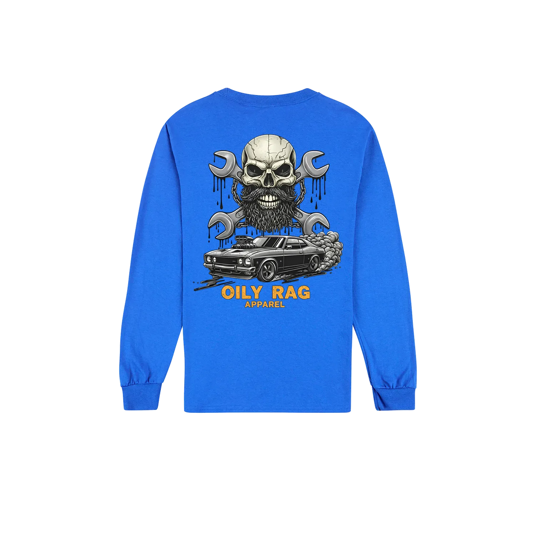 Royal back flat lay