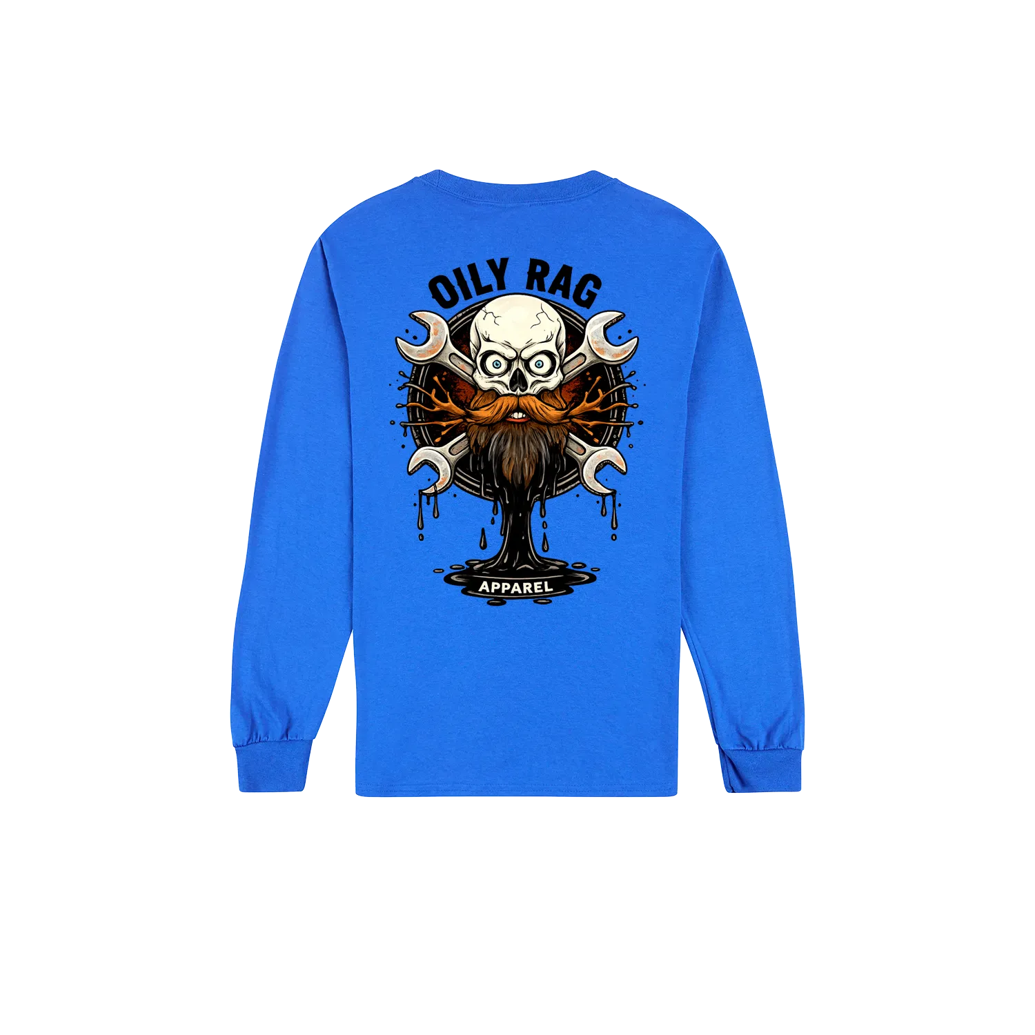 Royal back flat lay