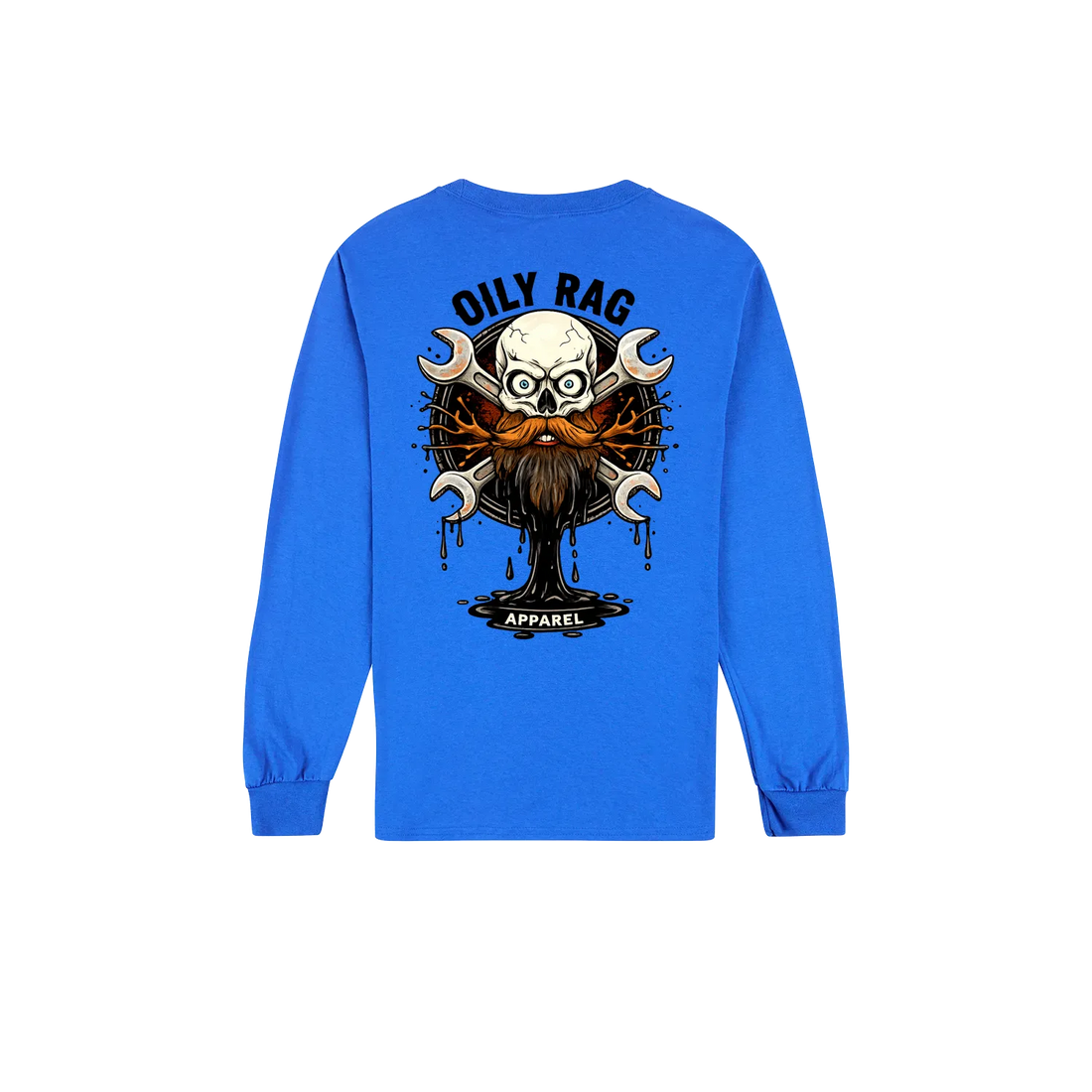 Royal back flat lay