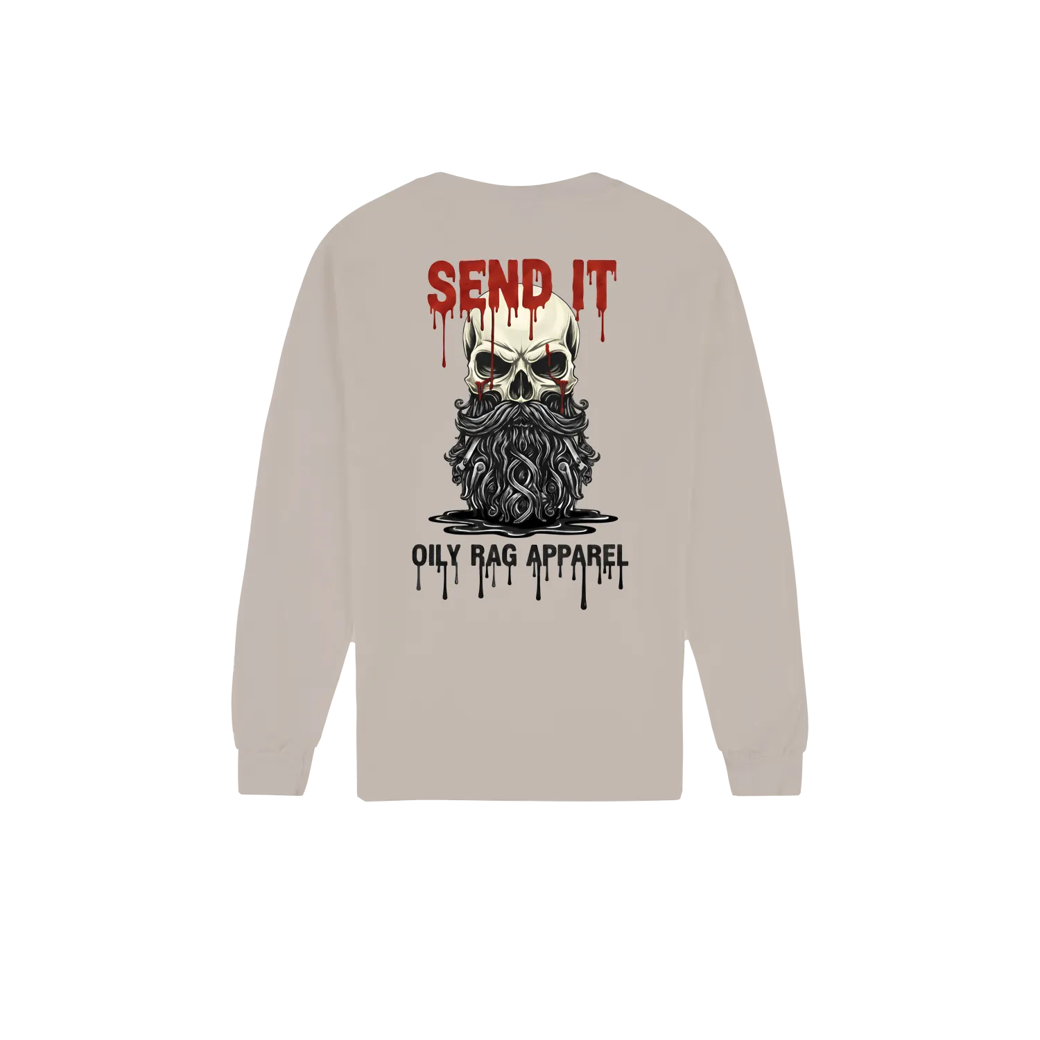 Sand back flat lay
