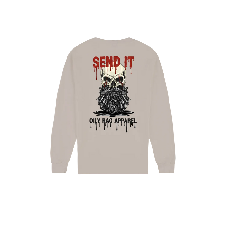 Sand back flat lay