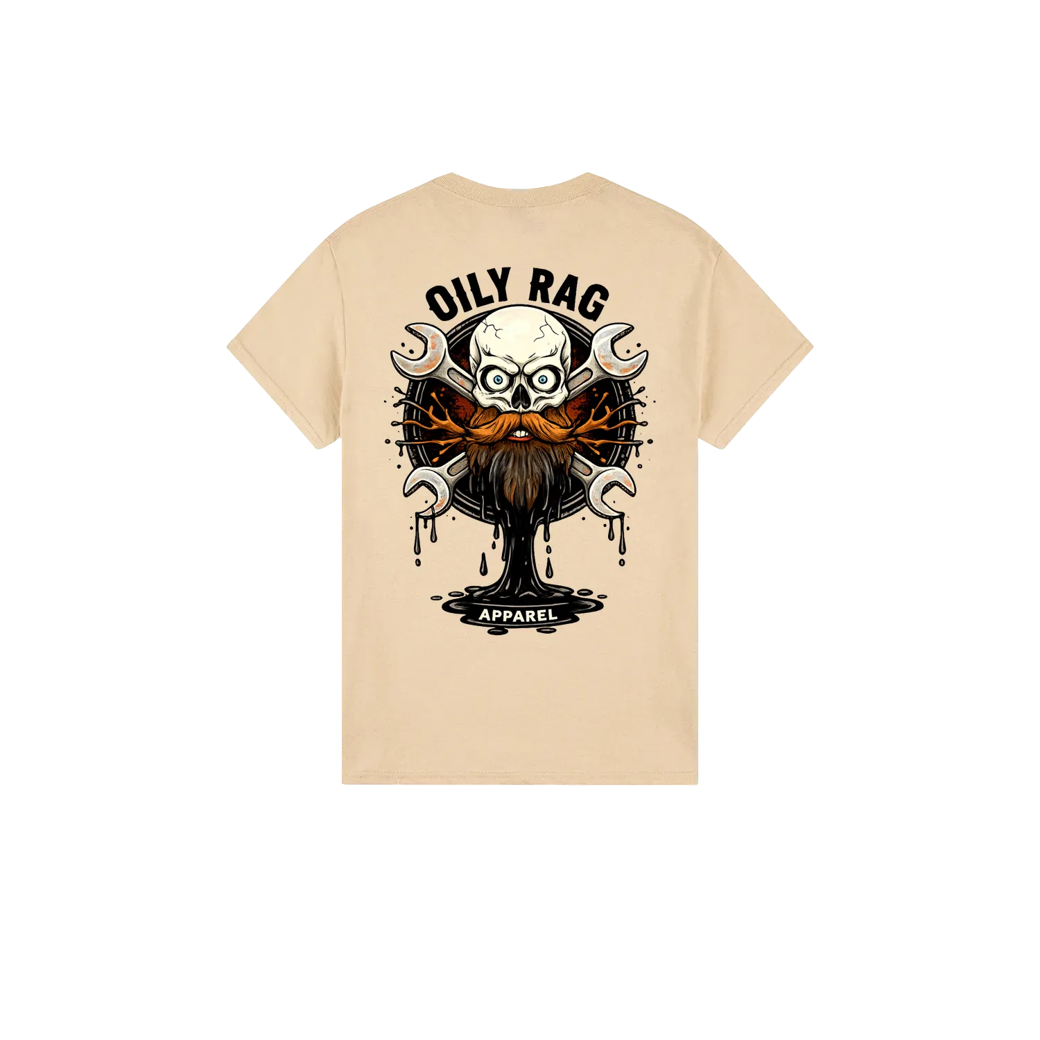 Sand back flat lay